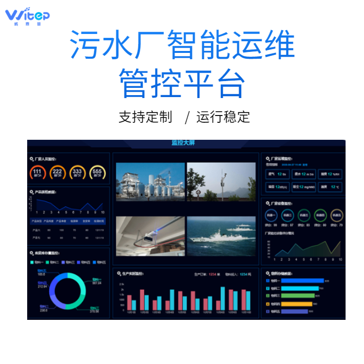 威泰普污水廠自動控制系統(tǒng)泵站智能運(yùn)維平臺自動化運(yùn)行智慧水務(wù)