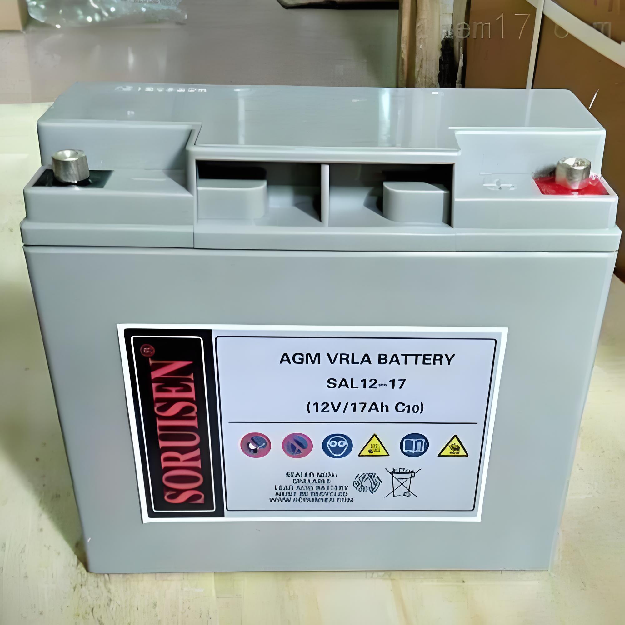 索潤森蓄電池SAL12-3312V33AH長壽命UPS直流屏專用