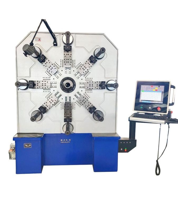 銀豐機械供應(yīng)CNC-YF-1260線徑6mm無凸輪自動電腦成型機