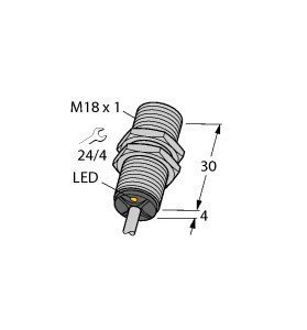 NI8-M18-AP6XTRUCK圖爾克接近開關(guān)圓柱形電感式傳感器