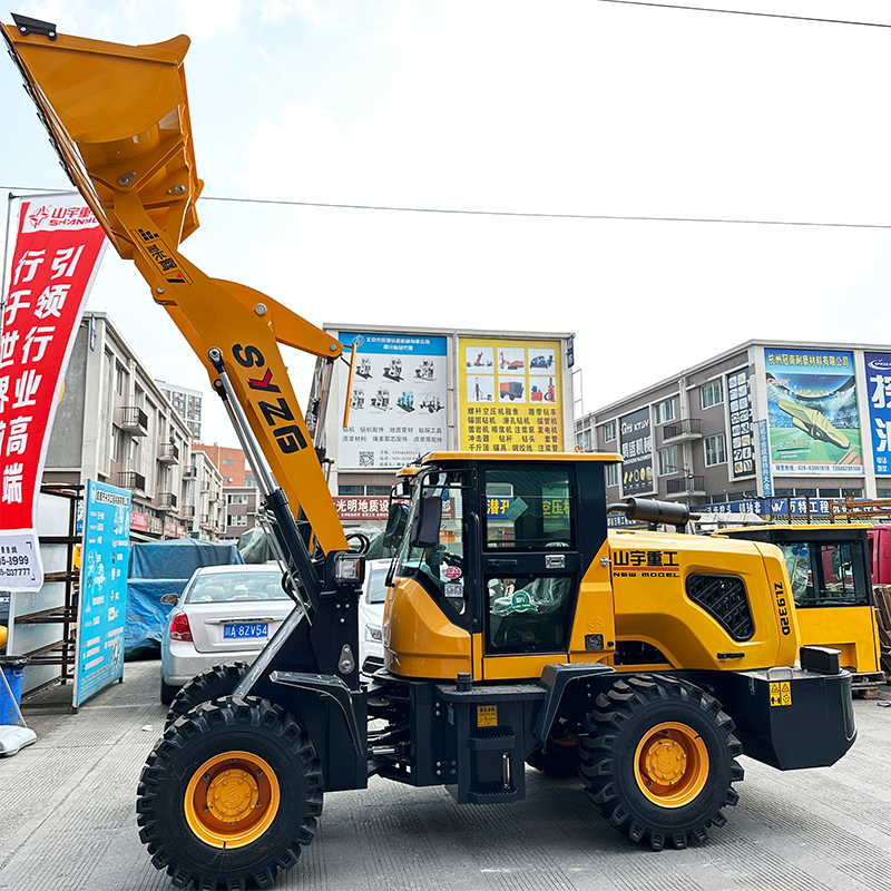 山宇重工裝載機多功能輪式全液壓小型裝載機20四驅鏟車