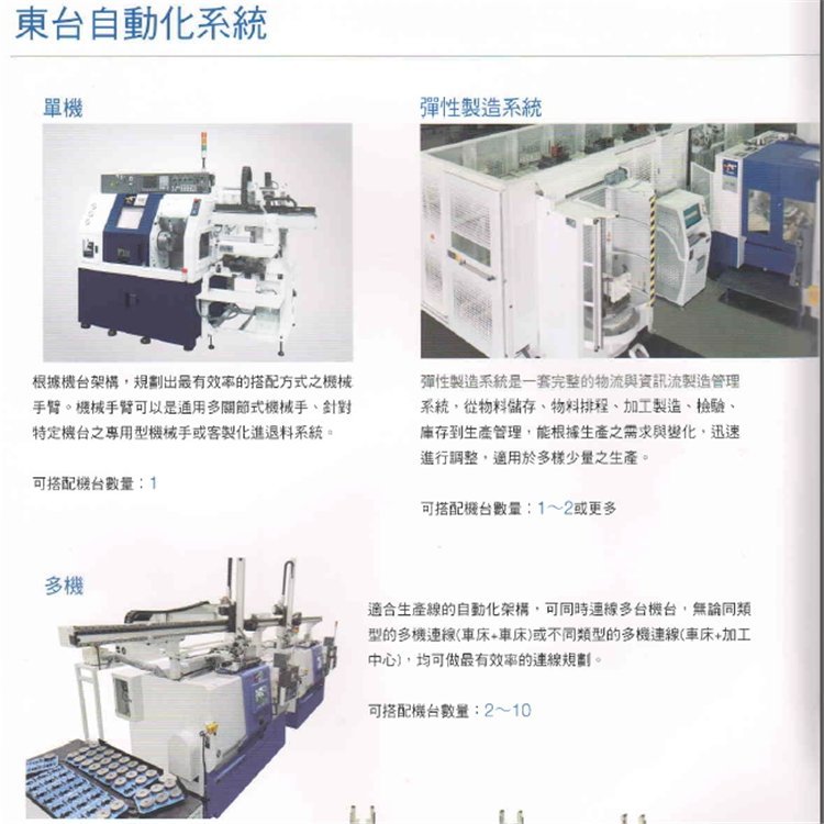 江蘇東臺精機(jī)自動化系統(tǒng)價(jià)格