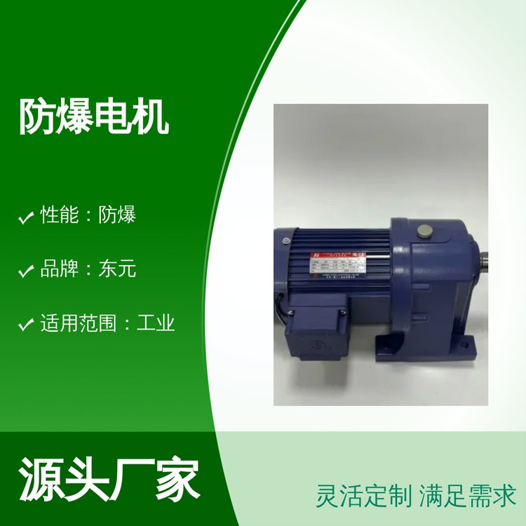 東元防爆電機小型齒輪減速專業(yè)制造