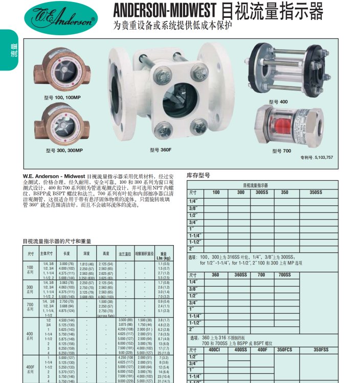 SFI系列可視流量指示器美國(guó)Dwyer質(zhì)量?jī)?yōu)全新現(xiàn)貨