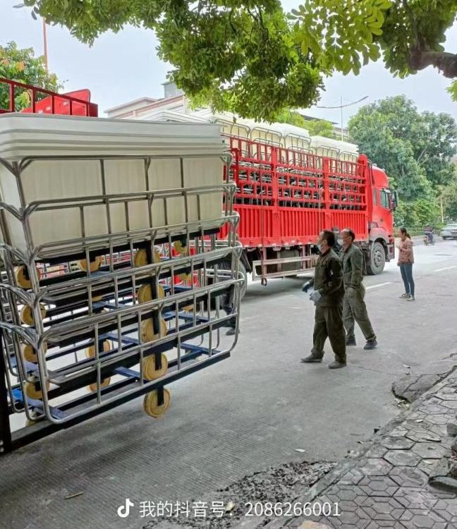 生產(chǎn)加工洗滌廠、印染廠專用布草推車，經(jīng)久耐用，量大從優(yōu)！